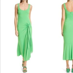 Cinq a Sept Vera dress in viper green